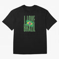 Art I Love BRAZIL Classic T-Shirt Make Memories around FIFA World Cup 2026 for Fans of Haaland and France and Portugal, Bringing Tournament Hype, Historic Matchups, Family Viewing Parties and Global Sports Pride; Made for Die Hard Supporters,