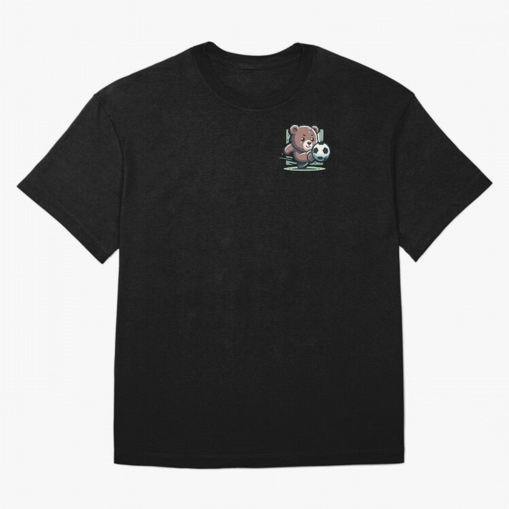 Football Bear Classic T-Shirt Fuel Match Day Hype around FIFA World Cup 2026 Group Stage, CR7 and Messi, Argentina and Brazil, Classic Soccer Heritage, Championship Pressure, Fan Loyalty and International Pride; Ideal for Football Dads, Football