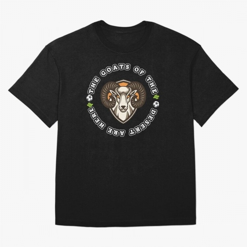 THE GOATS OF THE DESERT SAUDI PRO LEAGUE! Classic T-Shirt Celebrate Fan Culture around FIFA World Cup 2026 Group Stage for Fans of Cristiano Ronaldo and Argentina and Brazil, Bringing Soccer Culture, Superstar Moments, National Team Dreams and