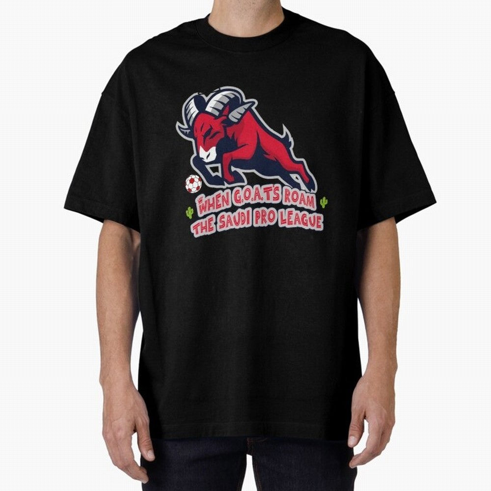 When G.O.A.T's Roam the Saudi Pro League Arena Classic T-Shirt Celebrate Golden Goal Energy in FIFA World Cup 2026 USA Canada Mexico for Fans of Messi, CR7 and Mbappe and Spain, Bringing Supporter Pride, Iconic Celebrations, Legendary Names and