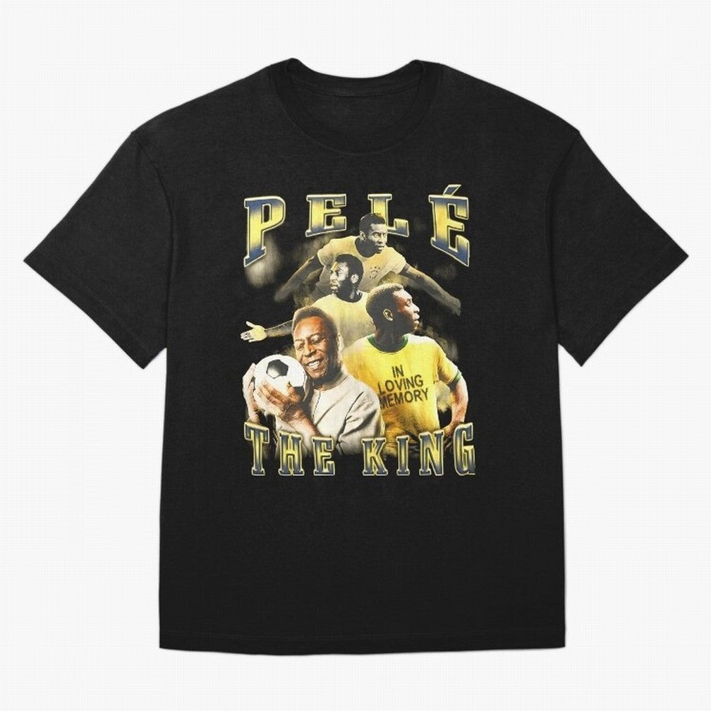 Pele Legend Essential T-Shirt Make Memories around FIFA World Cup 2026 USA Canada Mexico Spirit, Filled with France, Mbappe and Neymar, Football Festival Excitement, Trophy Ambitions, Country Rivalries and Star Player Buzz; Created for Match Day