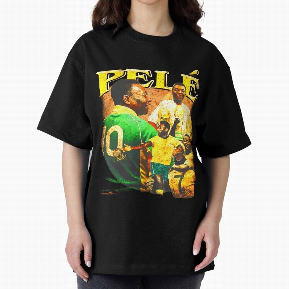 Pele The King Essential T-Shirt Honor the Football Icons of FIFA World Cup 2026 Group Stage Centered on Neymar, Haaland and Cristiano Ronaldo, Portugal Energy, Champion Mindset, Group Stage Buzz, Knockout Tension and Passionate Fan Culture; Ideal