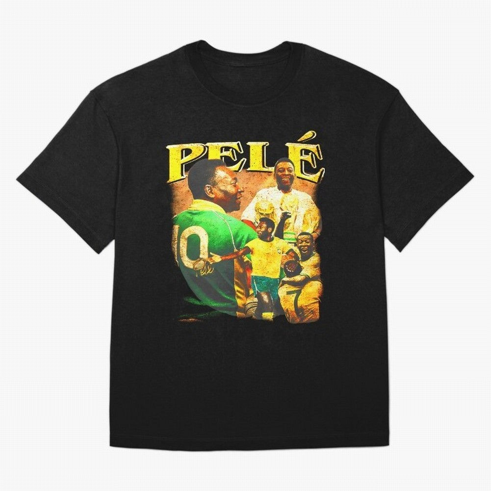 Pele The King Essential T-Shirt Honor the Football Icons of FIFA World Cup 2026 Group Stage Centered on Neymar, Haaland and Cristiano Ronaldo, Portugal Energy, Champion Mindset, Group Stage Buzz, Knockout Tension and Passionate Fan Culture; Ideal