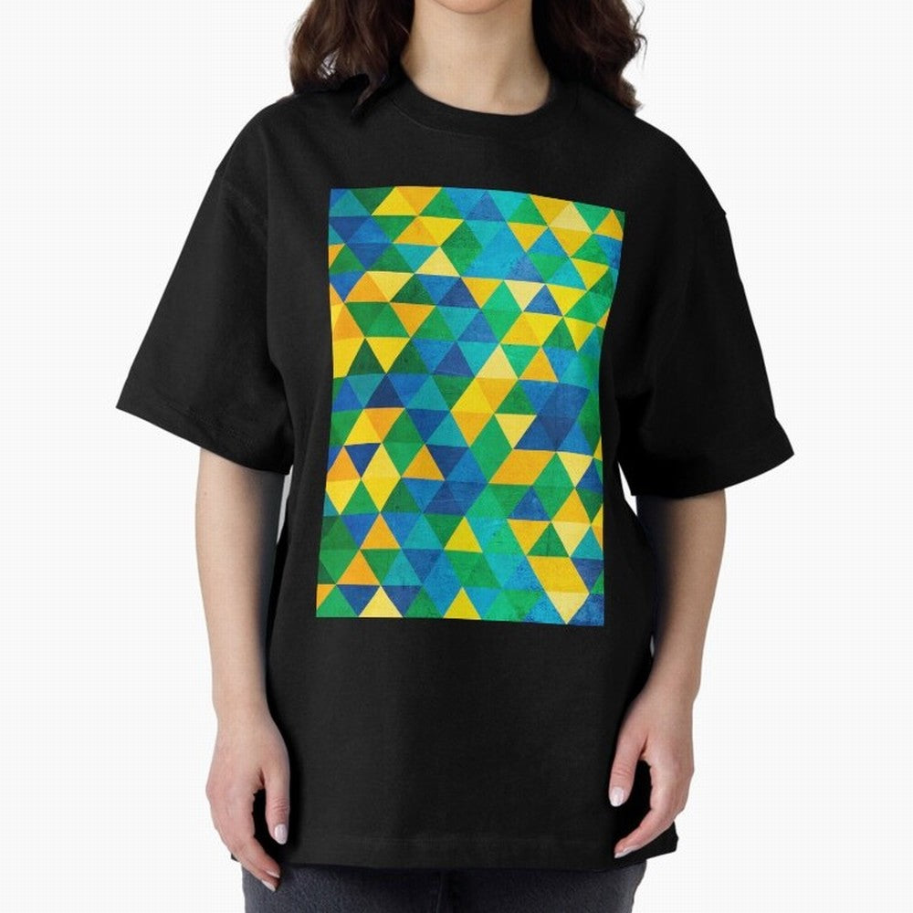 Geometric Brazil colors Classic T-Shirt Carry FIFA World Cup 2026 USA Canada Mexico for Fans of Messi and Spain, Bringing Stadium Memories, Football Loyalty, International Chants and Championship Tradition; Made for Collectors Who Enjoy Iconic