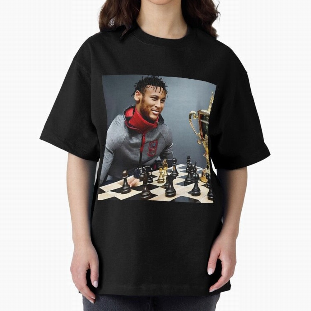 Mastermind: Neymar Playing Chess with the Championship Trophy Classic T-Shirt Represent Fans Who Live for the FIFA World Cup 2026 Journey through Messi, CR7 and Mbappe Highlights, Argentina, France and Brazil Pride, Football Passion, Legendary