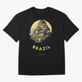 Brazil Style, Japanese Architecture Oversized T-Shirt Celebrate Football Dreams Across Match Day Hype around FIFA World Cup 2026, Haaland, Argentina and Brazil, Stadium Chants, National Pride, Trophy Dreams and Unforgettable Football Memories;