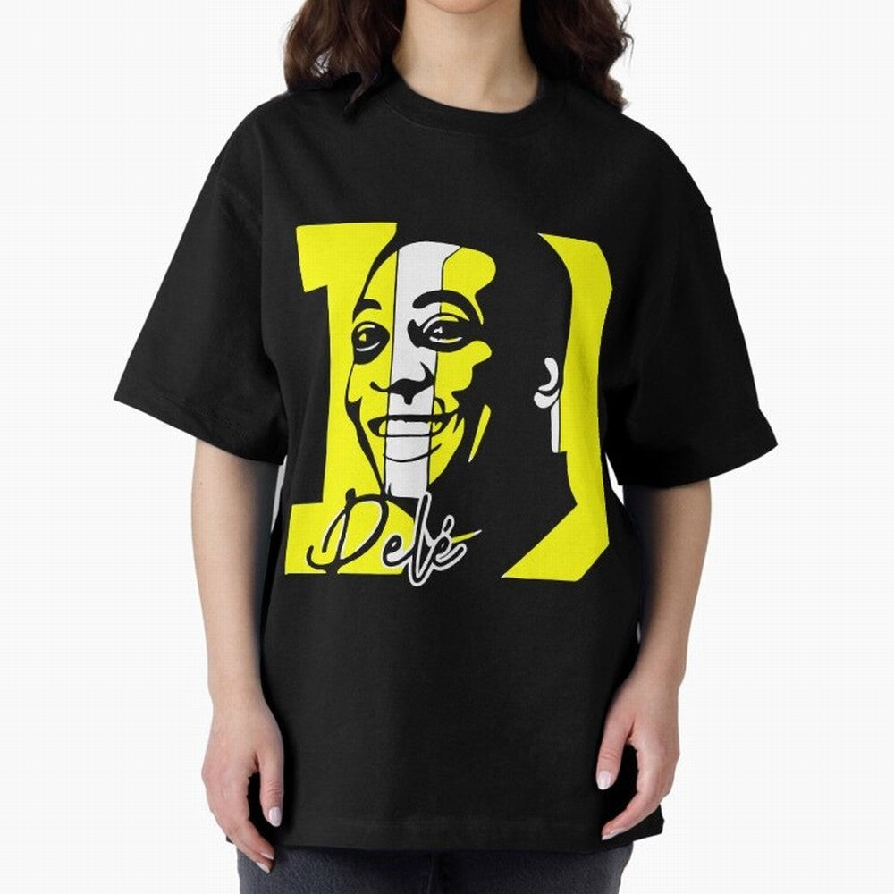 Pele Soccer Brazil Player, RIP Pele - pel¨¦ [HiSVG.CoM] Oversized T-Shirt Create Global Football Passion for FIFA World Cup 2026, Highlighting Cristiano Ronaldo, Haaland and CR7, England and Germany, Soccer Culture, Superstar Moments, National Team