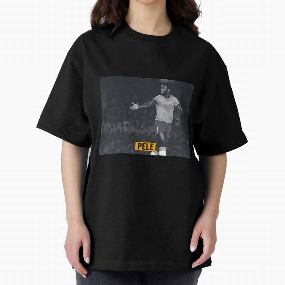 Pele Brazil Player Classic T-Shirt Show Love for Legendary Goals in FIFA World Cup 2026 for Fans of Messi, Neymar and Mbappe and Germany, Bringing Championship Spirit, Famous Goals, Roaring Crowds and International Football Unity; Great for