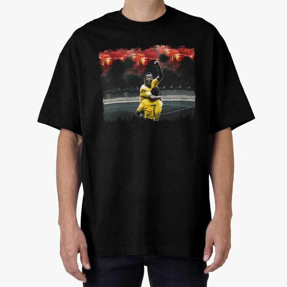 Pele 8K Classic T-Shirt Create Match Day Hype around FIFA World Cup 2026 Group Stage, Neymar, Brazil, Portugal and Argentina, Retro Football Energy, Iconic Rivalries, Trophy Chase Drama and Stadium Atmosphere; Ideal for Fans Who Follow Messi,