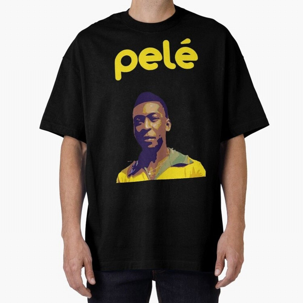 RIP Pel¨¦ Oversized T-Shirt Turn Football Passion into Match Day Hype around FIFA World Cup 2026 Group Stage, Haaland, France, Soccer Culture, Superstar Moments, National Team Dreams and Competitive Fire; Great for Watch Parties, Sports Bars,