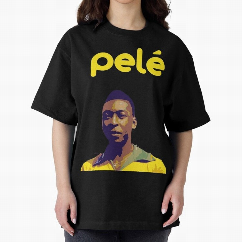 RIP Pel¨¦ Oversized T-Shirt Turn Football Passion into Match Day Hype around FIFA World Cup 2026 Group Stage, Haaland, France, Soccer Culture, Superstar Moments, National Team Dreams and Competitive Fire; Great for Watch Parties, Sports Bars,