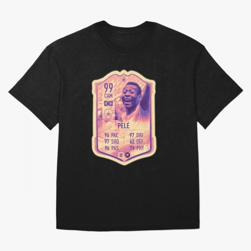 Pele Oversized T-Shirt Follow Match Day Hype around FIFA World Cup 2026 USA Canada Mexico, Haaland, France and Portugal, Championship Spirit, Famous Goals, Roaring Crowds and International Football Unity; Made for Collectors Who Enjoy Iconic