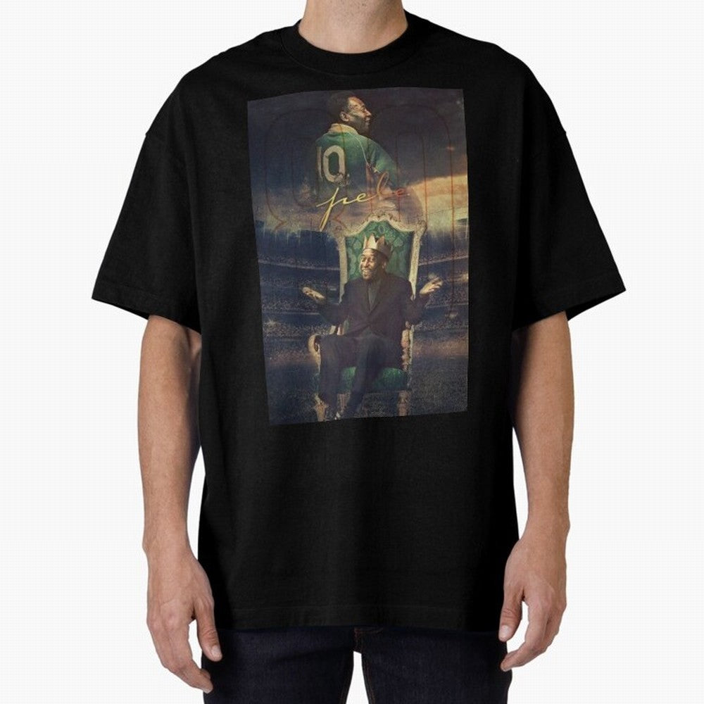 Pel¨¦ Pel¨¦ Pel¨¦ Pele Pele Pele Brazil Brazil Oversized T-Shirt Celebrate National Team Dreams in the FIFA World Cup 2026 Journey through CR7 Highlights, Germany Pride, Supporter Pride, Iconic Celebrations, Legendary Names and Global Match Day