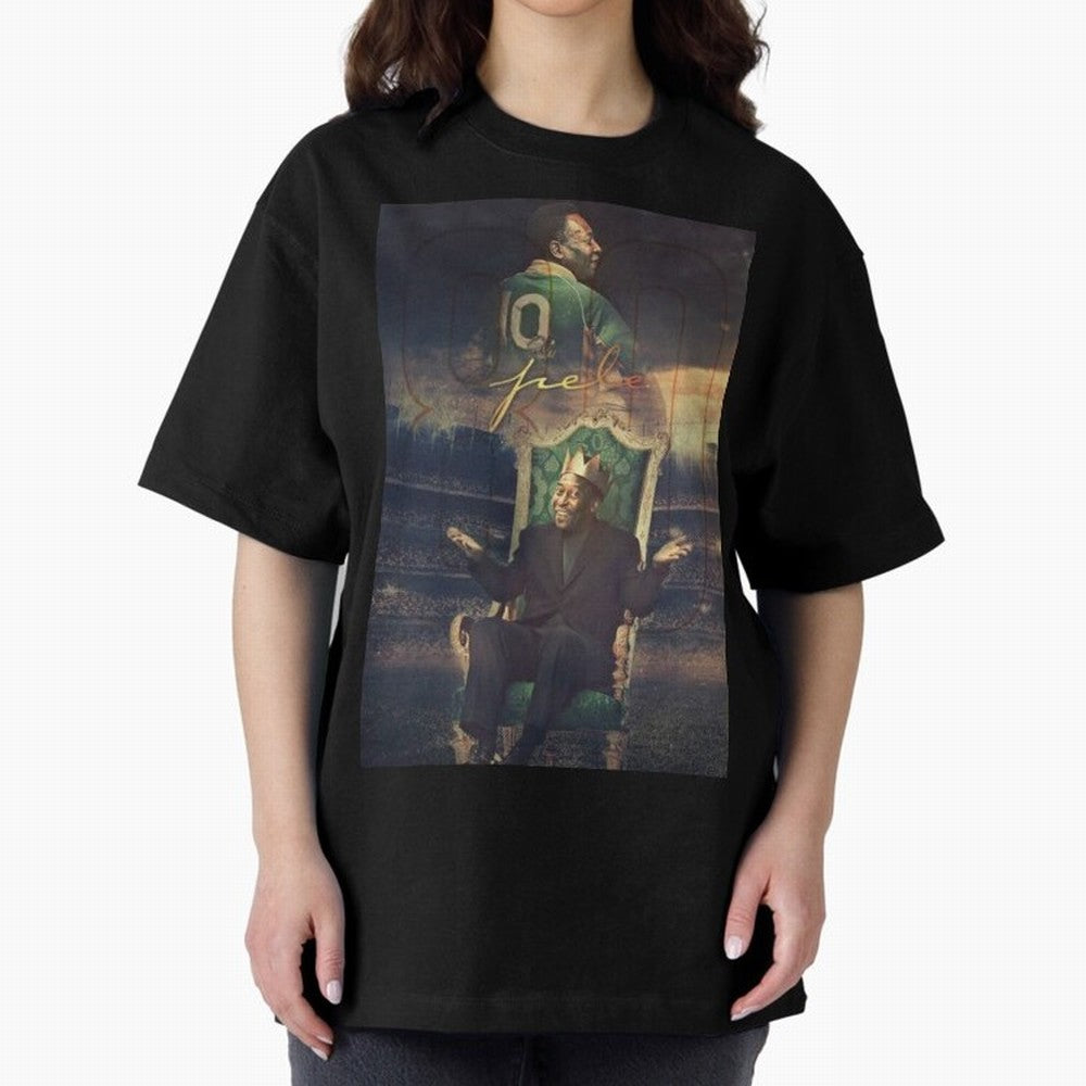 Pel¨¦ Pel¨¦ Pel¨¦ Pele Pele Pele Brazil Brazil Oversized T-Shirt Celebrate National Team Dreams in the FIFA World Cup 2026 Journey through CR7 Highlights, Germany Pride, Supporter Pride, Iconic Celebrations, Legendary Names and Global Match Day