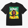 King Pele Oversized T-Shirt Celebrate Football Dreams Across Match Day Hype around FIFA World Cup 2026 Group Stage, Neymar, Portugal, Fan Favorite Moments, National Team Passion, Big Match Drama and Soccer History; Made for Collectors Who Enjoy