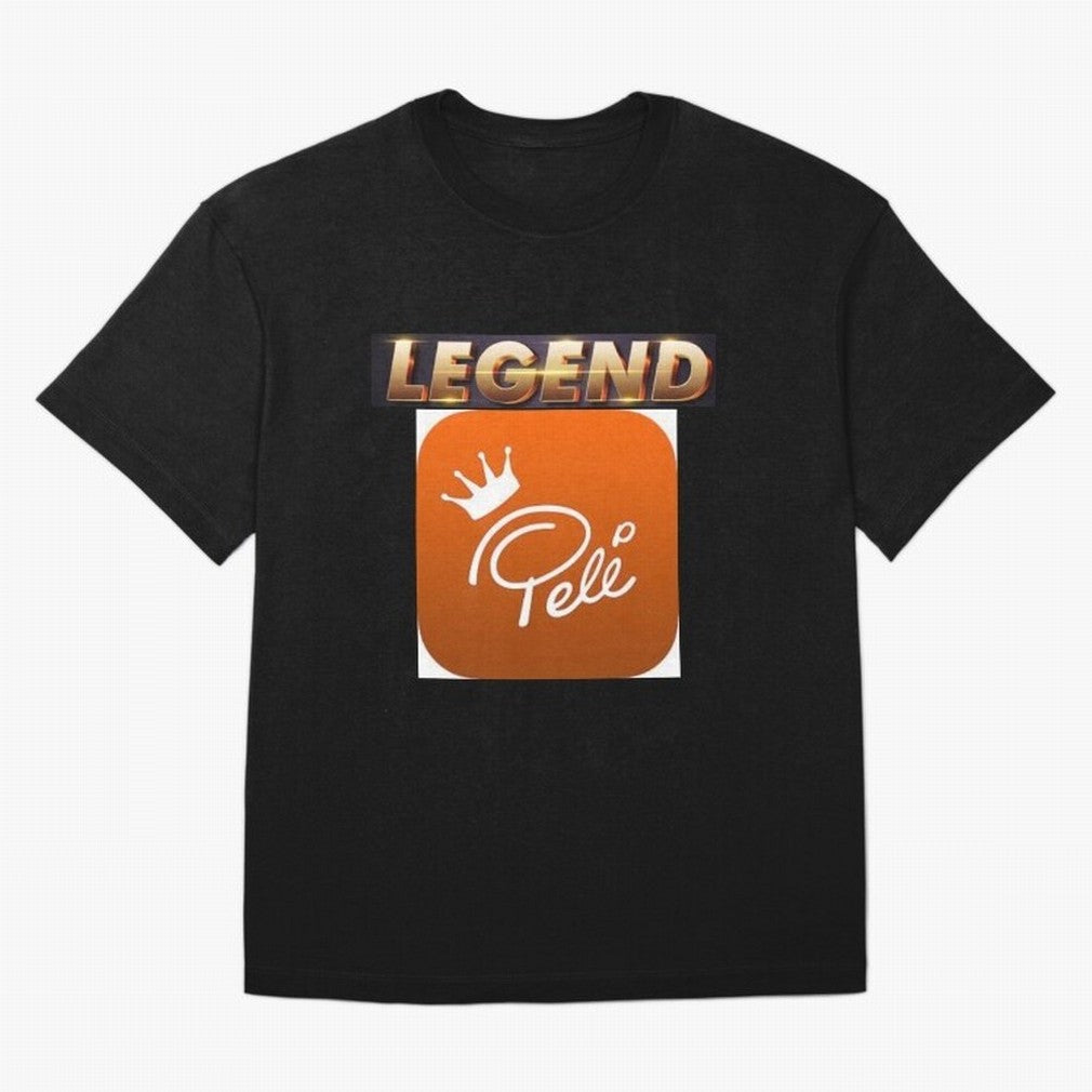 Signed Pele Shirt Oversized T-Shirt Celebrate the Magic of FIFA World Cup 2026 USA Canada Mexico Celebrating Haaland and Mbappe, Brazil, Portugal and Argentina Energy, Goal Celebration Energy, Supporter Heritage, Football Icons and Worldwide