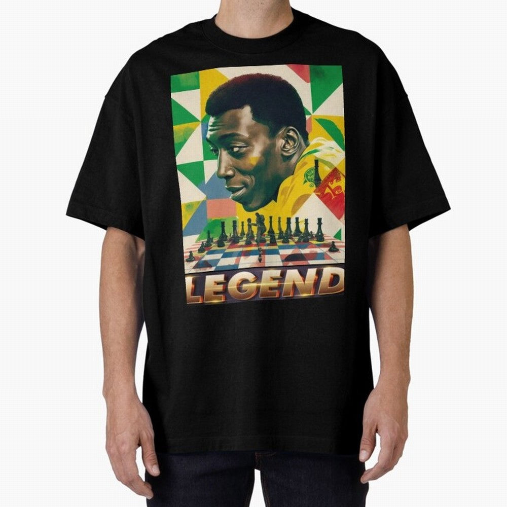 Signed Pele Shirt Oversized T-Shirt Treasure the FIFA World Cup 2026 USA Canada Mexico Journey through Neymar Highlights, France Pride, Stadium Memories, Football Loyalty, International Chants and Championship Tradition; Made for Die Hard