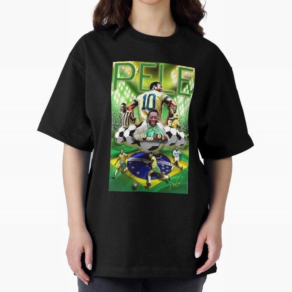 PELE Poster52 Essential T-Shirt Bring Legendary Rivalry Energy to FIFA World Cup 2026 Group Stage Made for Cristiano Ronaldo, Spain and Netherlands Energy, Match Day Excitement, Supporter Culture, Golden Goals and Global Football Passion; Perfect
