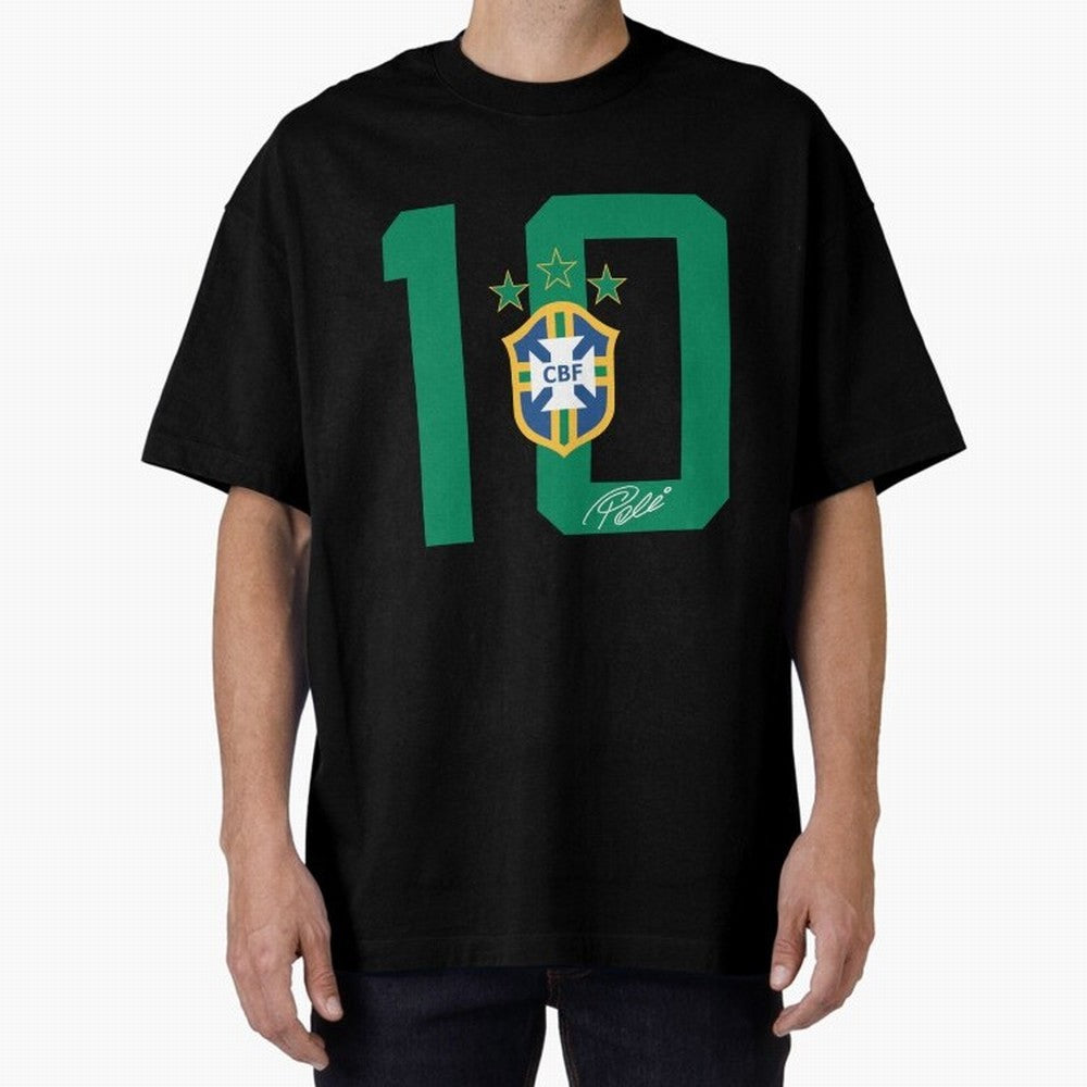 PELE 10 BR1 Classic T-Shirt Keep the Legacy of FIFA World Cup 2026 USA Canada Mexico for Fans of CR7 and Messi and Spain and Netherlands, Bringing Classic Soccer Heritage, Championship Pressure, Fan Loyalty and International Pride; Made for Die