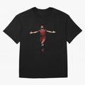 Mo Salah Celebration Design Classic T-Shirt Remember Iconic Moments from FIFA World Cup 2026 USA Canada Mexico for Fans of Mbappe and Neymar and Netherlands, Bringing Retro Football Energy, Iconic Rivalries, Trophy Chase Drama and Stadium