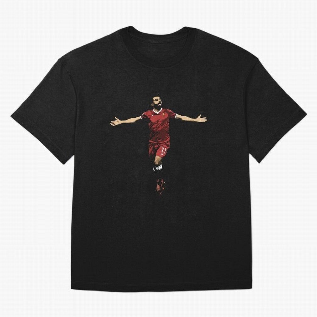 Mo Salah Celebration Design Classic T-Shirt Remember Iconic Moments from FIFA World Cup 2026 USA Canada Mexico for Fans of Mbappe and Neymar and Netherlands, Bringing Retro Football Energy, Iconic Rivalries, Trophy Chase Drama and Stadium