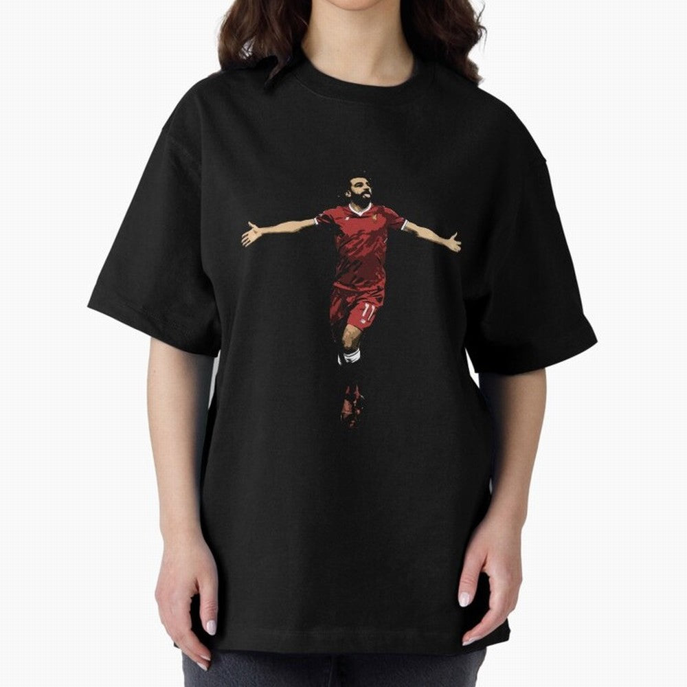 Mo Salah Celebration Design Classic T-Shirt Remember Iconic Moments from FIFA World Cup 2026 USA Canada Mexico for Fans of Mbappe and Neymar and Netherlands, Bringing Retro Football Energy, Iconic Rivalries, Trophy Chase Drama and Stadium
