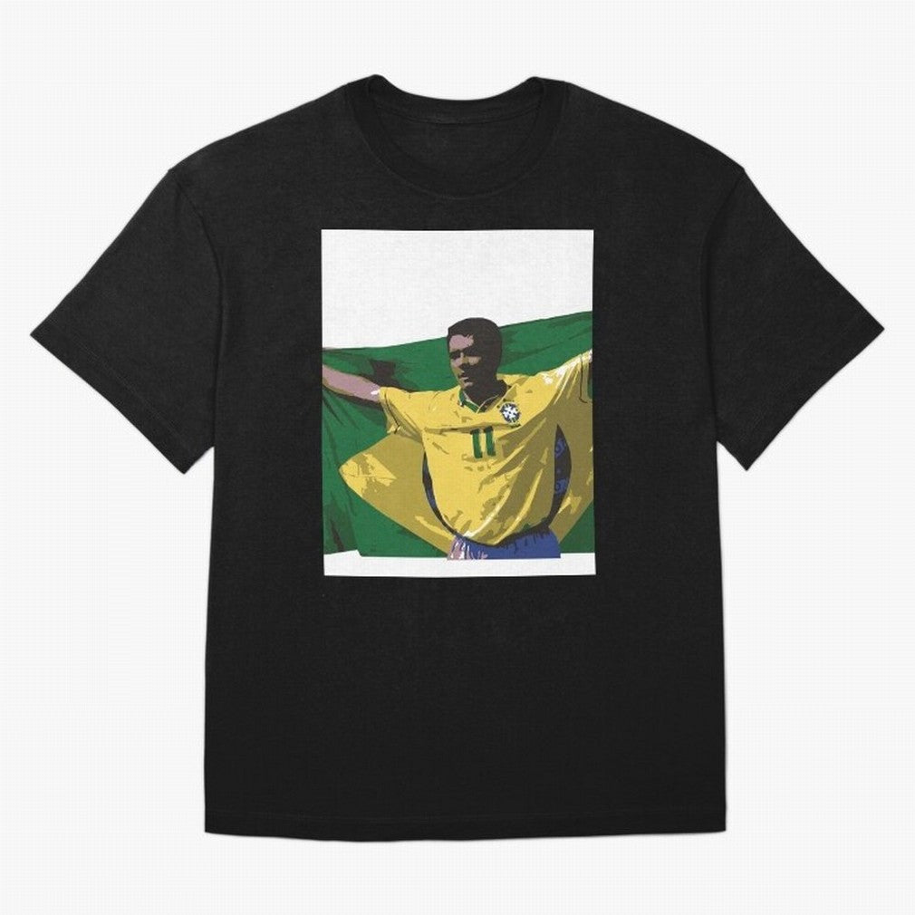 Romario brazil flag Essential T-Shirt Follow the Road to FIFA World Cup 2026 Group Stage Centered on Mbappe, England, France and Netherlands Energy, Tournament Hype, Historic Matchups, Family Viewing Parties and Global Sports Pride; Built for