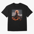 Pele Volcano Goddess Essential T-Shirt Live the Energy of Global Football Passion for FIFA World Cup 2026, Connected to Messi and Cristiano Ronaldo, England and Germany, Match Day Excitement, Supporter Culture, Golden Goals and Global Football