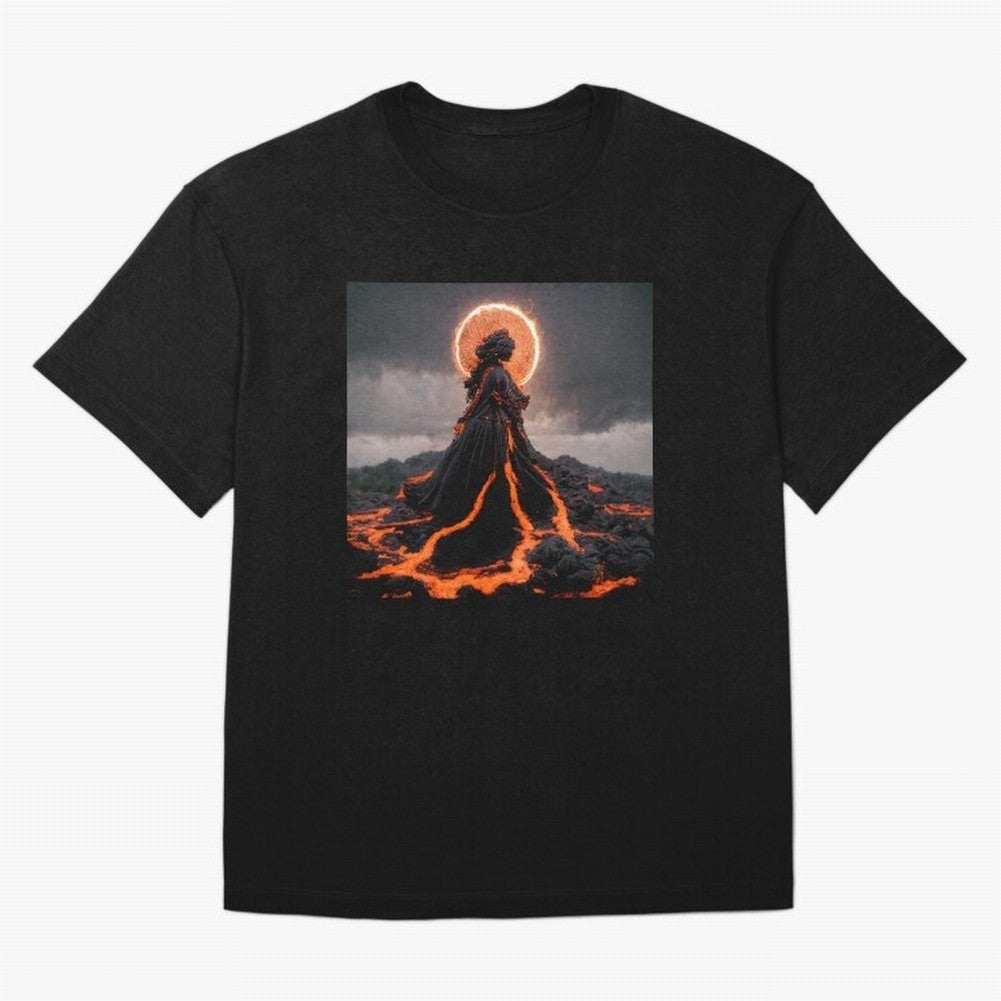 Pele Volcano Goddess Essential T-Shirt Live the Energy of Global Football Passion for FIFA World Cup 2026, Connected to Messi and Cristiano Ronaldo, England and Germany, Match Day Excitement, Supporter Culture, Golden Goals and Global Football