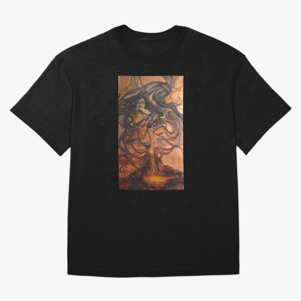 Pele Hawaiian Fire and Volcano Goddess painting Essential T-Shirt Honor Football Greatness during FIFA World Cup 2026 USA Canada Mexico for Fans of Haaland and England, Bringing Stadium Chants, National Pride, Trophy Dreams and Unforgettable