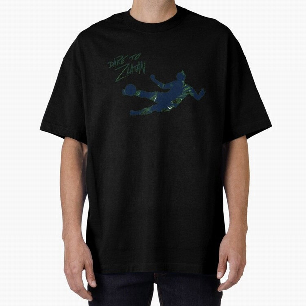 DARE TO ZLATAN Classic T-Shirt Feel the Trophy Chase of FIFA World Cup 2026 Spirit, Featuring England, France and Netherlands, Cristiano Ronaldo, Haaland and CR7, Sports Nostalgia, International Competition, Famous Players and Unforgettable