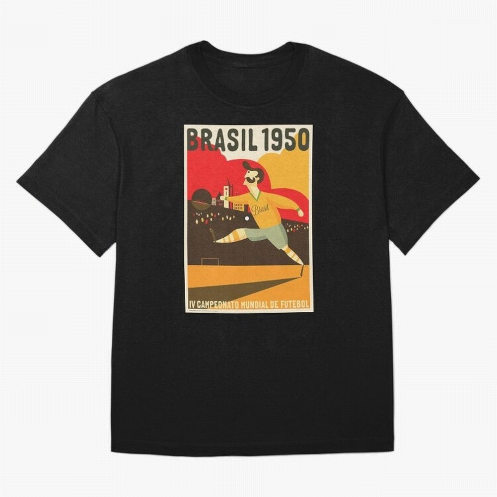 Brasil 1950 World Cup6 Essential T-Shirt Celebrate the FIFA World Cup 2026 Journey through Cristiano Ronaldo, Haaland and CR7 Highlights, Brazil Pride, Retro Football Energy, Iconic Rivalries, Trophy Chase Drama and Stadium Atmosphere; Ideal for