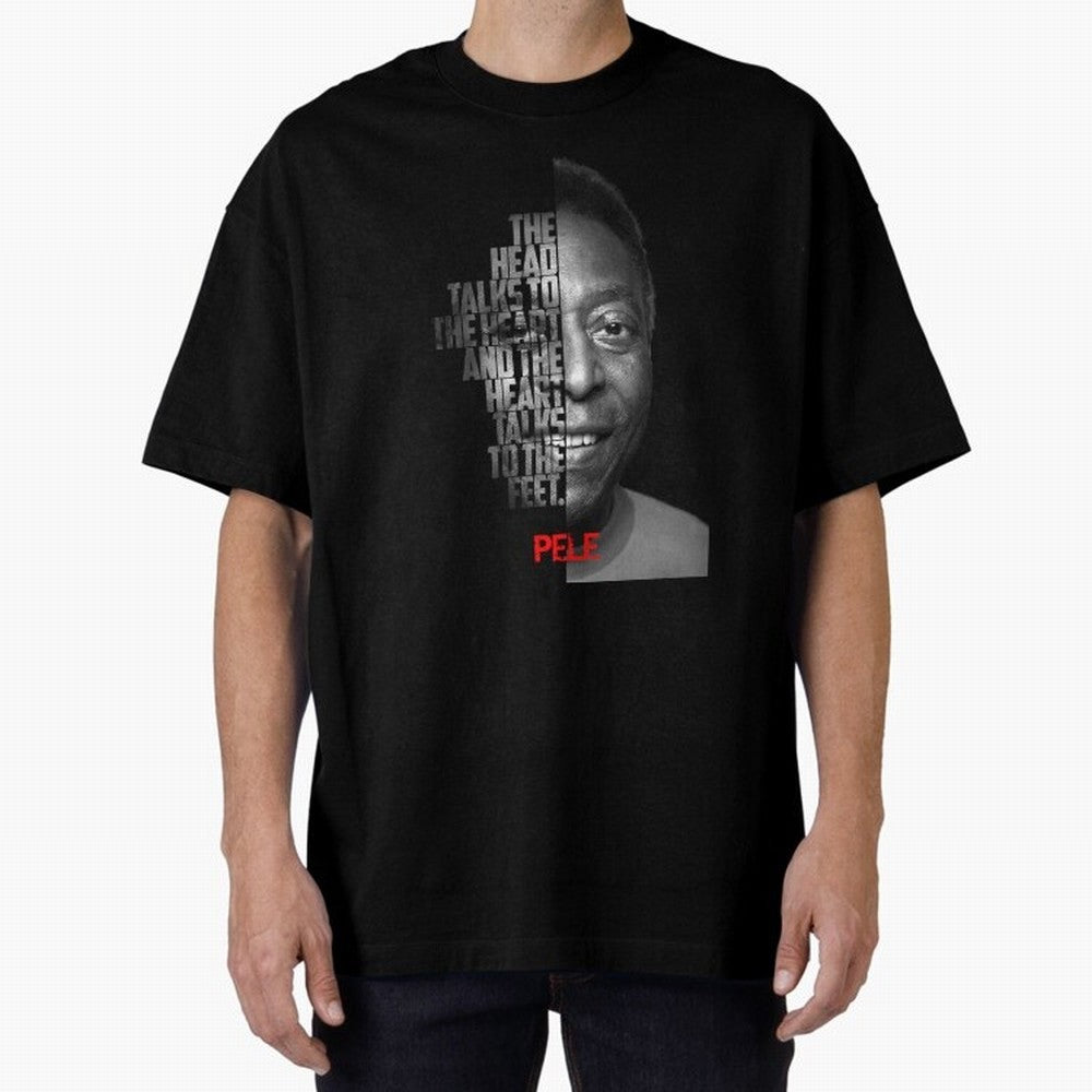 Black and white Pele quote1 Essential T-Shirt Celebrate Football Heritage in Match Day Hype around FIFA World Cup 2026 Group Stage, Cristiano Ronaldo, Haaland and CR7, Spain, Game Day Rituals, Football Legends, Country Pride and the Road to the