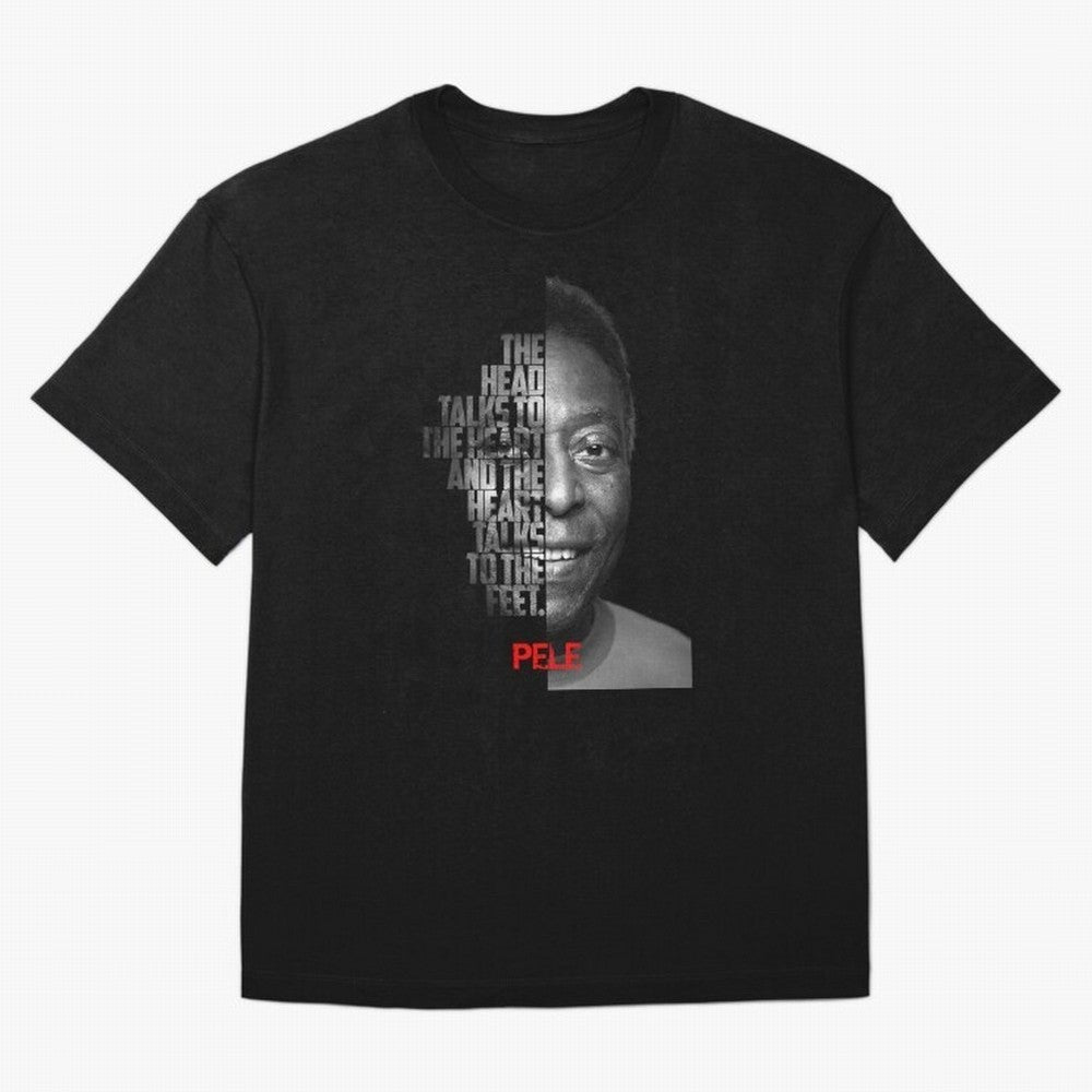 Black and white Pele quote1 Essential T-Shirt Celebrate Football Heritage in Match Day Hype around FIFA World Cup 2026 Group Stage, Cristiano Ronaldo, Haaland and CR7, Spain, Game Day Rituals, Football Legends, Country Pride and the Road to the