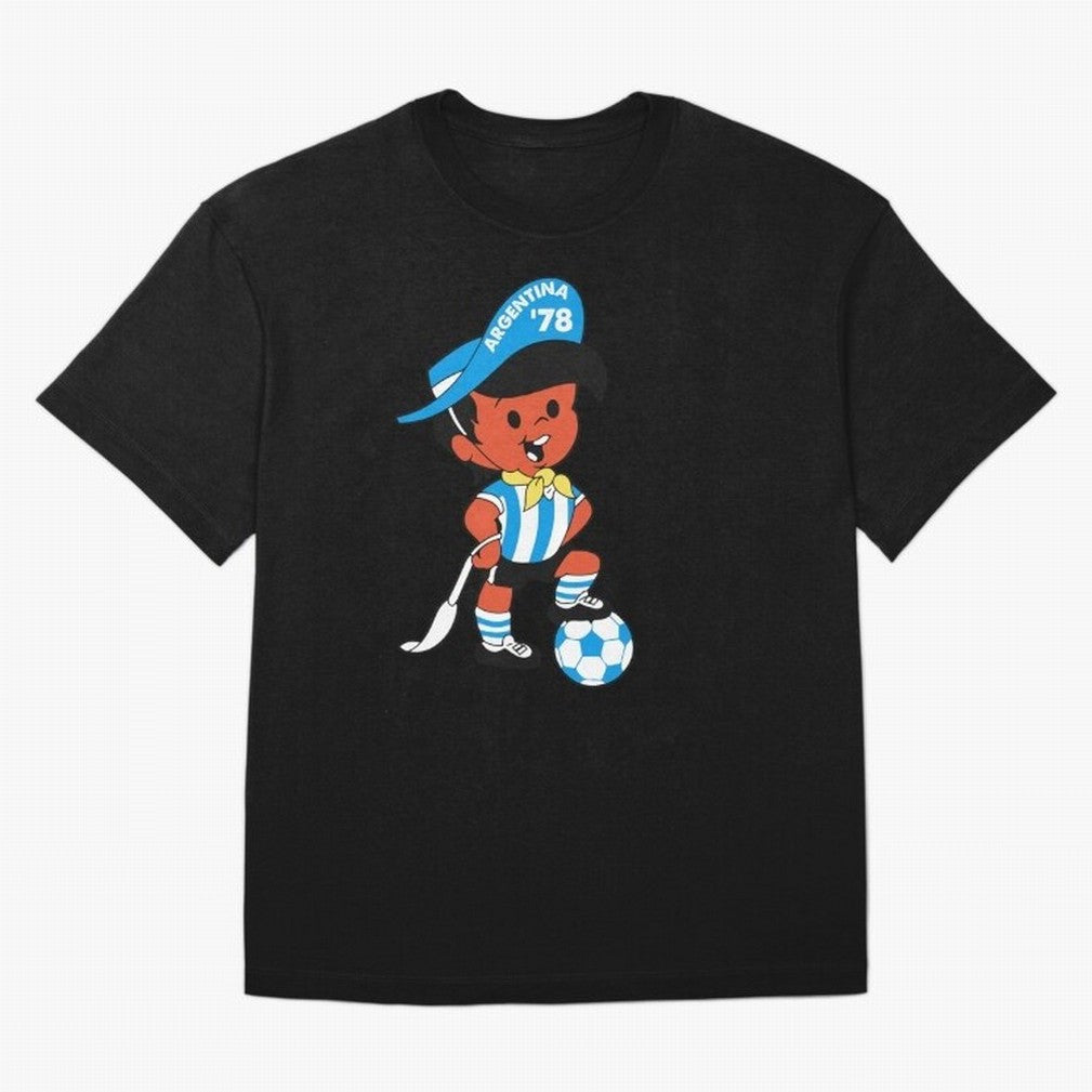 Argentina 78 Mascot Print1 Essential T-Shirt Celebrate Classic Football Spirit in FIFA World Cup 2026 for Fans of CR7 and England and Germany, Bringing Stadium Memories, Football Loyalty, International Chants and Championship Tradition; Made for