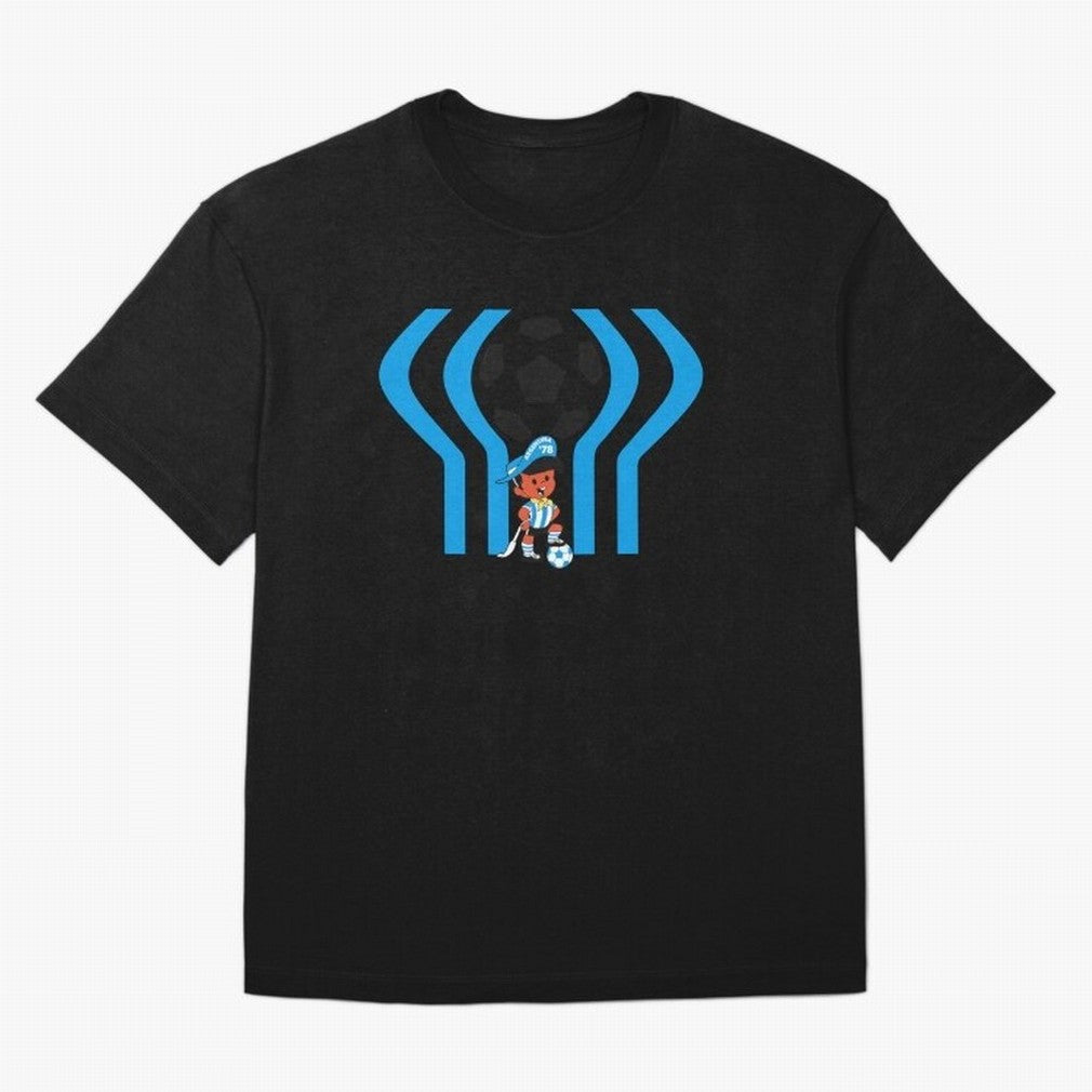 Argentina 78 Mascot Print1 Essential T-Shirt Follow Every Goal of Global Football Passion for FIFA World Cup 2026 Group Stage, Made for Cristiano Ronaldo, Haaland and CR7, Spain and Netherlands, Champion Mindset, Group Stage Buzz, Knockout Tension