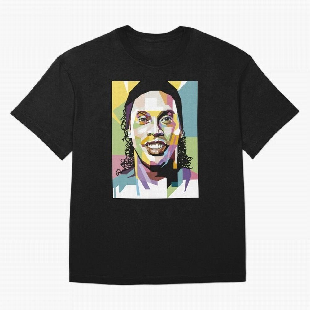 Ronaldinho Pop Art18 Classic T-Shirt Bring a Champion Mindset to FIFA World Cup 2026 USA Canada Mexico Spirit, Inspired by Netherlands, Mbappe, Stadium Chants, National Pride, Trophy Dreams and Unforgettable Football Memories; Perfect for People