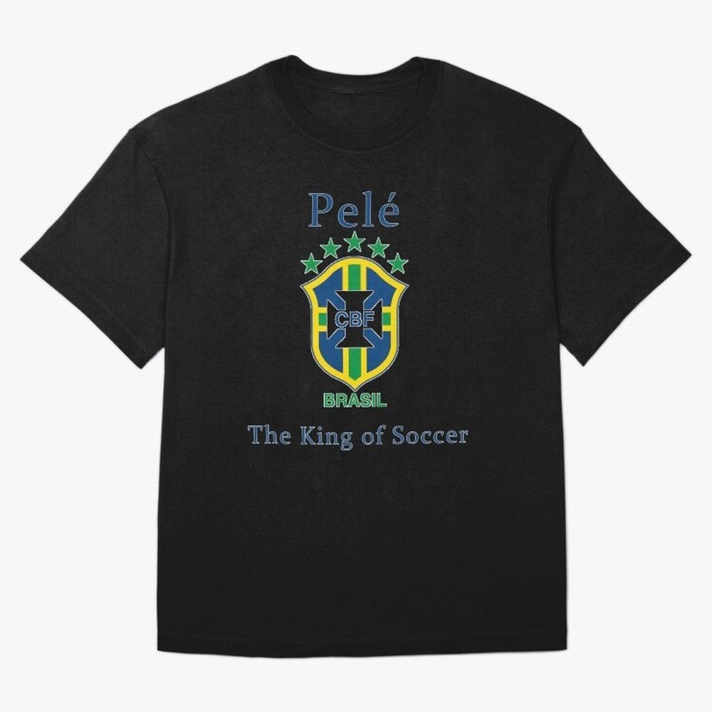 Pele king of soccer Essential T-Shirt Capture Global Football Passion for FIFA World Cup 2026 USA Canada Mexico, Capturing Neymar, Netherlands, Football Festival Excitement, Trophy Ambitions, Country Rivalries and Star Player Buzz; Great for Watch