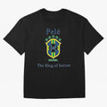 Pele king of soccer Essential T-Shirt Capture Global Football Passion for FIFA World Cup 2026 USA Canada Mexico, Capturing Neymar, Netherlands, Football Festival Excitement, Trophy Ambitions, Country Rivalries and Star Player Buzz; Great for Watch