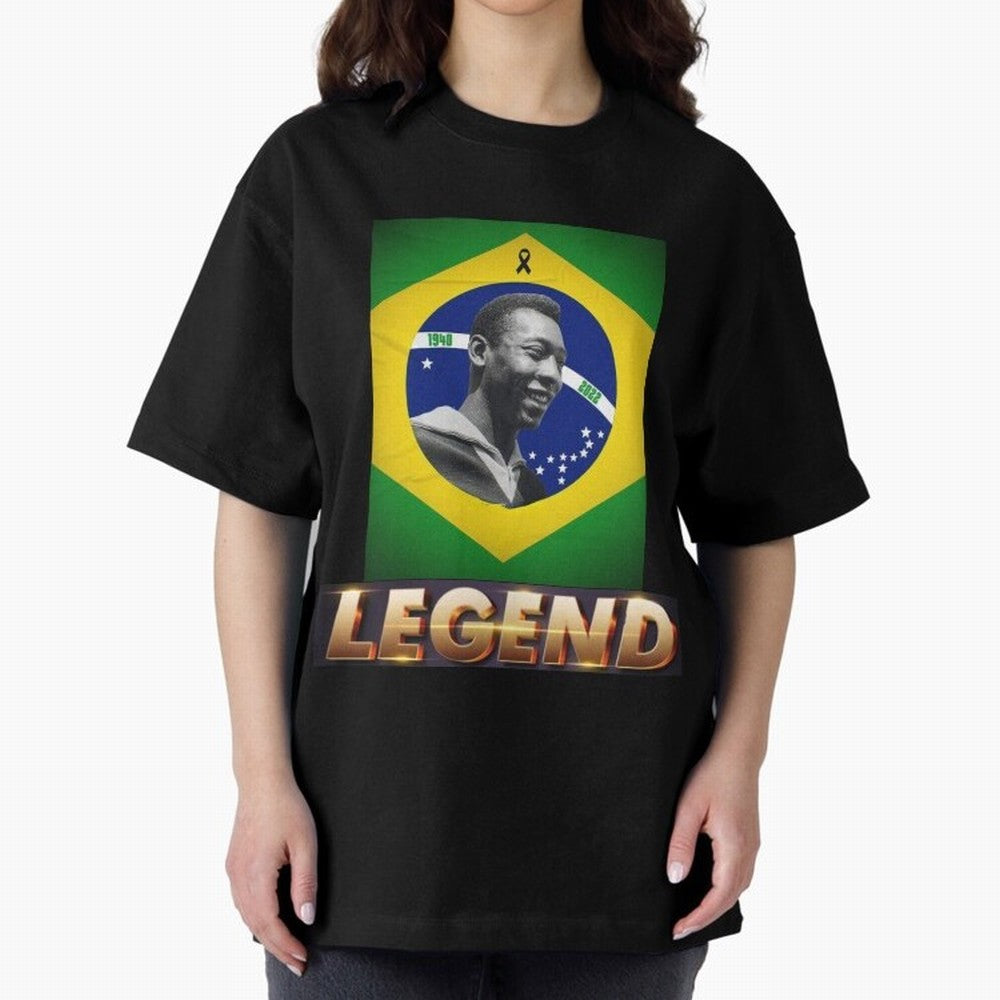 Signed Pele Shirt Classic T-Shirt Share Global Football Passion for FIFA World Cup 2026 Group Stage, Celebrating Messi, Neymar and Mbappe, Spain and Netherlands, Soccer Culture, Superstar Moments, National Team Dreams and Competitive Fire; Great