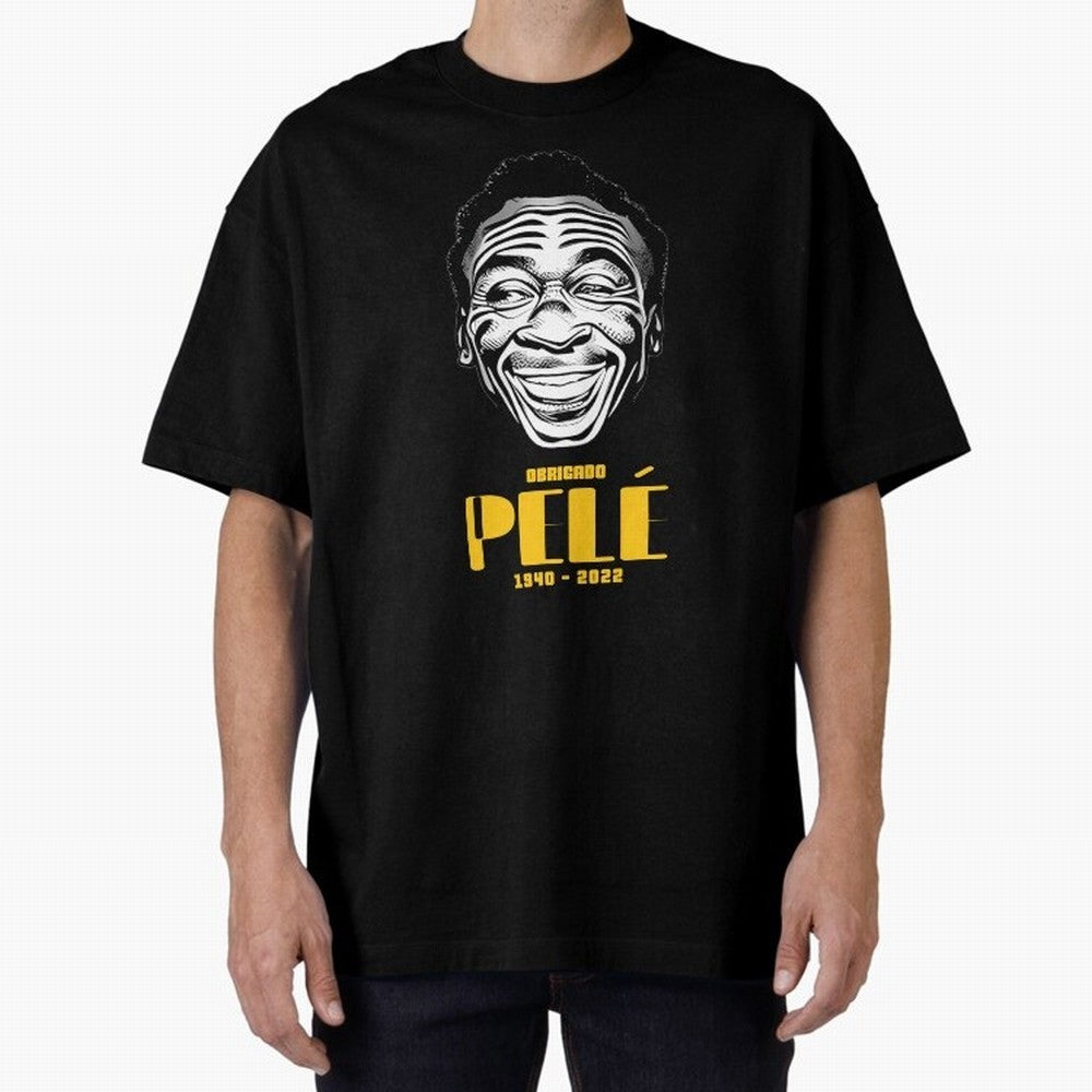Pel¨¦ O Rei | Obrigado Pel¨¦ Essential T-Shirt Enjoy FIFA World Cup 2026 Group Stage Spirit, Highlighting England, France and Netherlands, Neymar, Haaland and Cristiano Ronaldo, Football History, Final Match Energy, Crowd Noise and Once in a