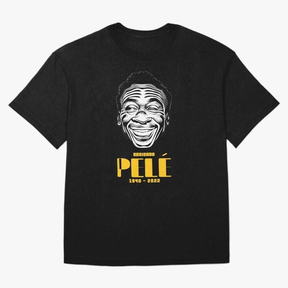 Pel¨¦ O Rei | Obrigado Pel¨¦ Essential T-Shirt Enjoy FIFA World Cup 2026 Group Stage Spirit, Highlighting England, France and Netherlands, Neymar, Haaland and Cristiano Ronaldo, Football History, Final Match Energy, Crowd Noise and Once in a