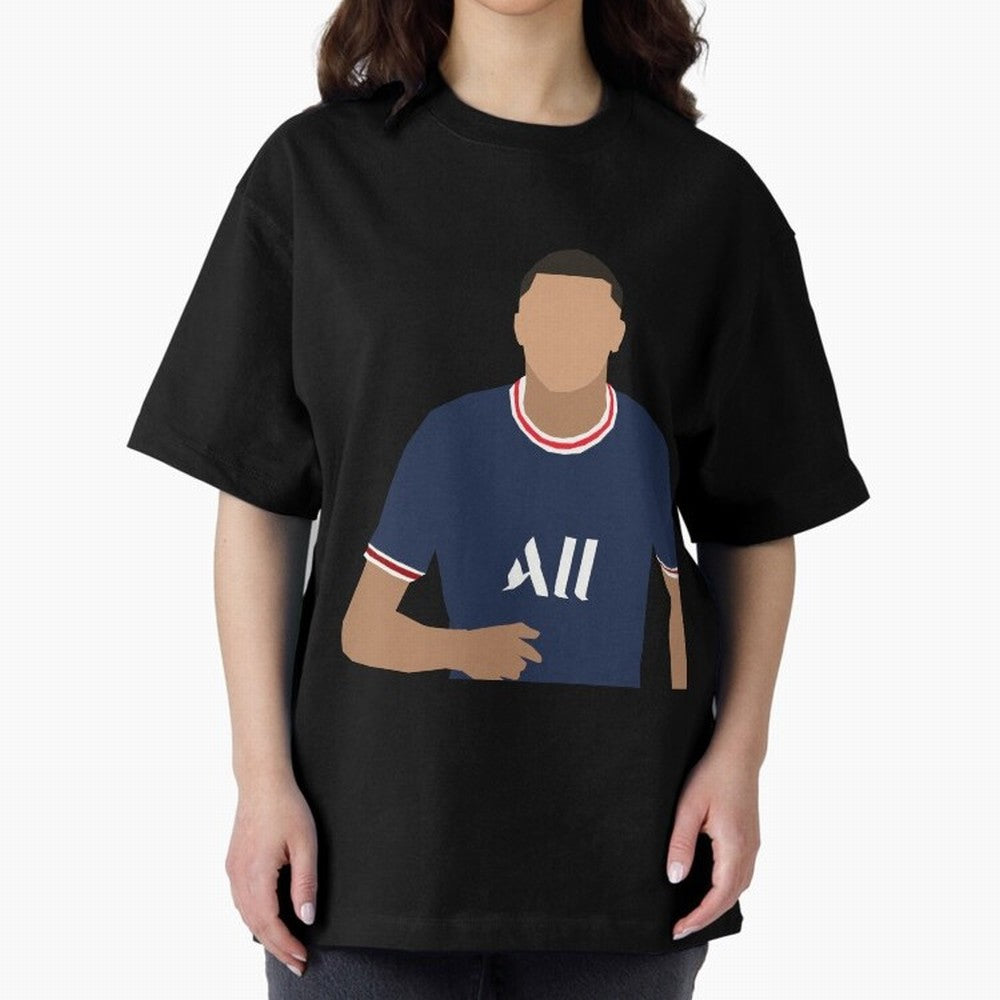 mbappe celebration Oversized T-Shirt Keep the Legacy of the FIFA World Cup 2026 USA Canada Mexico Journey through CR7 Highlights, Spain Pride, Football History, Final Match Energy, Crowd Noise and Once in a Lifetime Moments; Perfect for Supporters