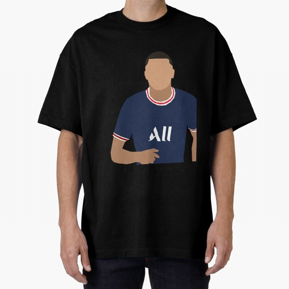mbappe celebration Oversized T-Shirt Keep the Legacy of the FIFA World Cup 2026 USA Canada Mexico Journey through CR7 Highlights, Spain Pride, Football History, Final Match Energy, Crowd Noise and Once in a Lifetime Moments; Perfect for Supporters