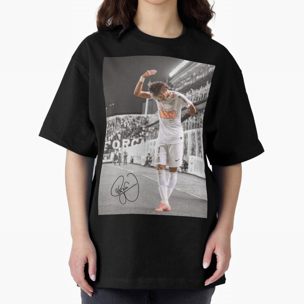 Neymar Premium T-Shirt Bring Champion Energy into FIFA World Cup 2026 for Fans of Neymar, Haaland and Cristiano Ronaldo and Spain, Bringing Football History, Final Match Energy, Crowd Noise and Once in a Lifetime Moments; Great for Supporters Who