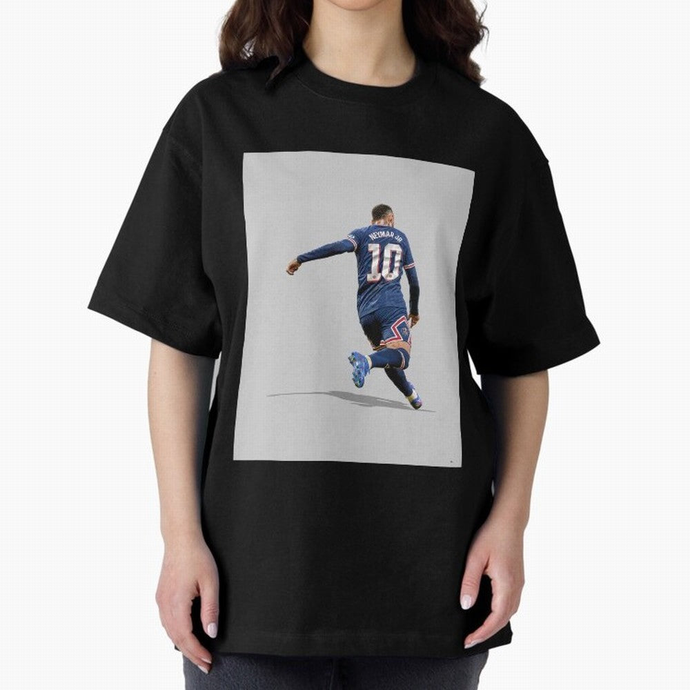 Neymar Premium T-Shirt Celebrate Fan Favorites in Match Day Hype around FIFA World Cup 2026 Group Stage, Messi, CR7 and Mbappe, Germany, Sports Nostalgia, International Competition, Famous Players and Unforgettable Victories; Perfect for Supporters