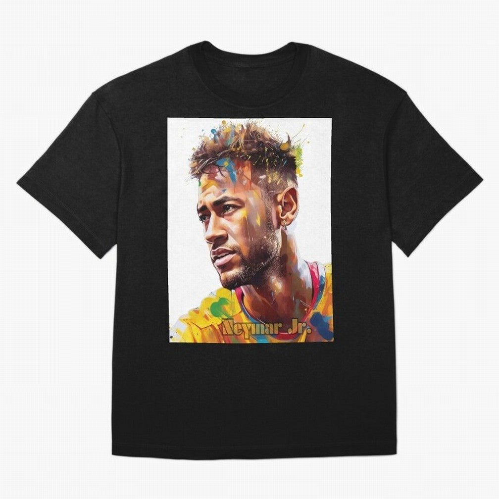 Neymar Graphic T-Shirt Join FIFA World Cup 2026 Group Stage for Fans of Mbappe and France, Bringing Retro Football Energy, Iconic Rivalries, Trophy Chase Drama and Stadium Atmosphere; Ideal for Fans Who Follow Messi, Cristiano Ronaldo, CR7, Mbappe,