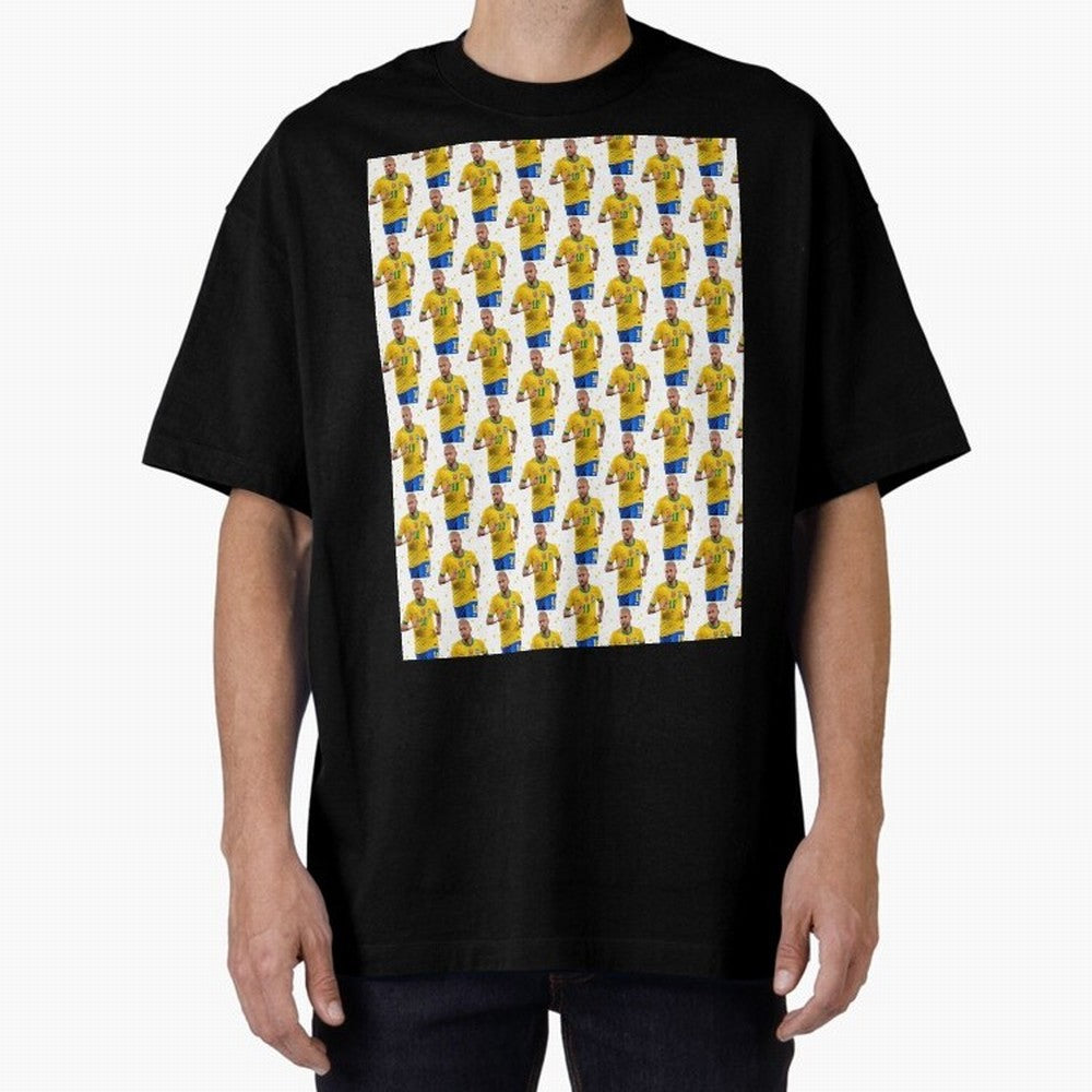 Neymar Star Sexy Graphic T-Shirt Enjoy the Biggest Football Party of the FIFA World Cup 2026 Journey through CR7 and Messi Highlights, England Pride, Retro Football Energy, Iconic Rivalries, Trophy Chase Drama and Stadium Atmosphere; Ideal for