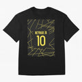 Neymar - Paris 2023 Graphic T-Shirt Honor Football Greatness during the FIFA World Cup 2026 Journey through CR7 and Messi Highlights, Portugal Pride, Championship Spirit, Famous Goals, Roaring Crowds and International Football Unity; Perfect for