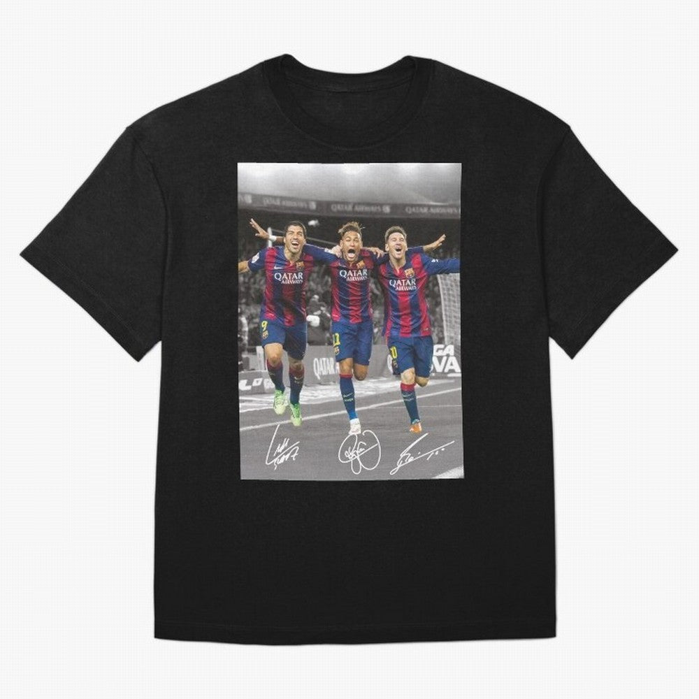 Messi Neymar Suarez Premium T-Shirt Celebrate Global Passion for FIFA World Cup 2026 Group Stage for Fans of Neymar, Haaland and Cristiano Ronaldo and Portugal, Spain and Germany, Bringing Football Festival Excitement, Trophy Ambitions, Country